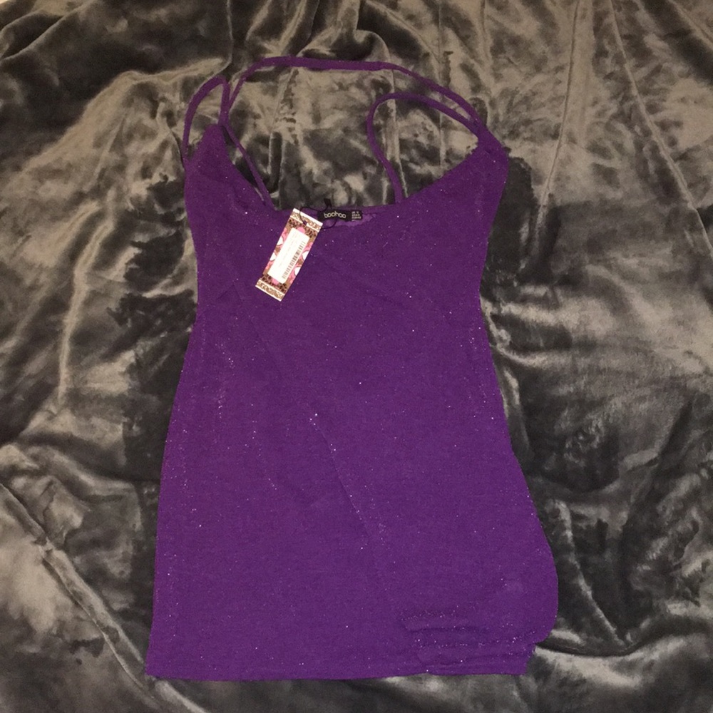 Sparkly Purple Dress
